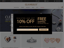 Tablet Screenshot of glamulet.com